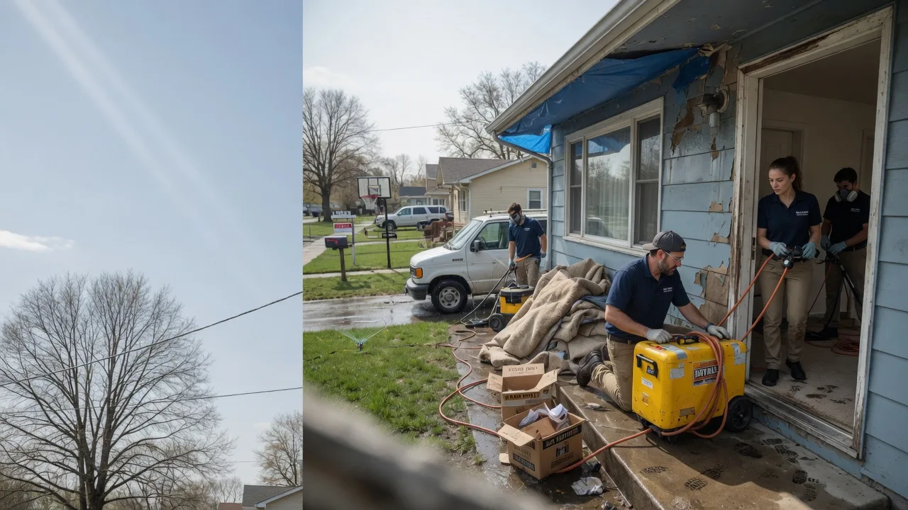 Basement Flood Cleanup in Hawthorne, WI near me